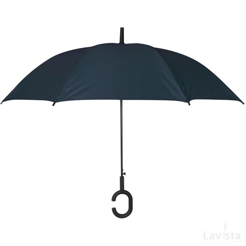 Paraplu vrije hand donkerblauw darkblue donkerblauw