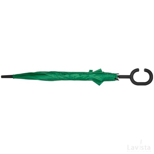 Paraplu vrije hand groen