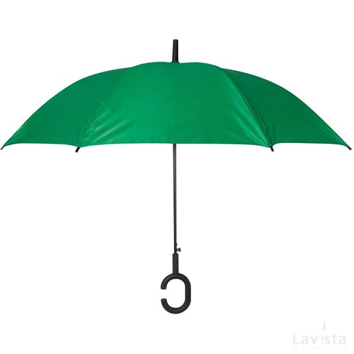 Paraplu vrije hand groen