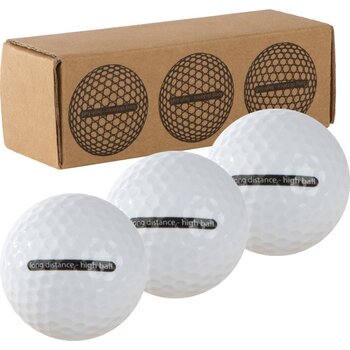 Golfballen in doosje Wit