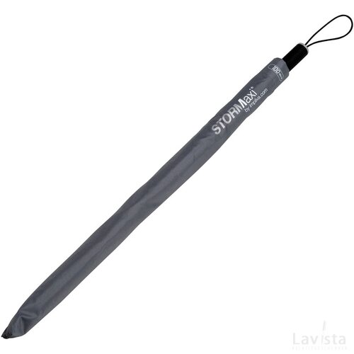 STORMaxi® aërodynamische stormparaplu grijs