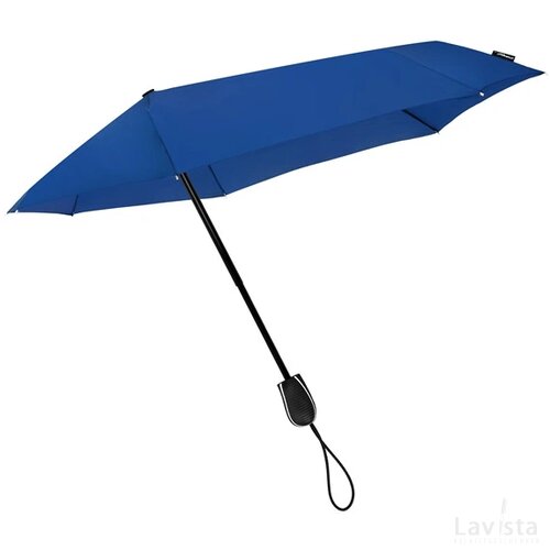 STORMini® aërodynamische opvouwbare stormparaplu blauw