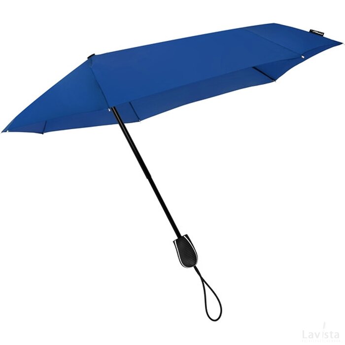 STORMini® aërodynamische opvouwbare stormparaplu blauw