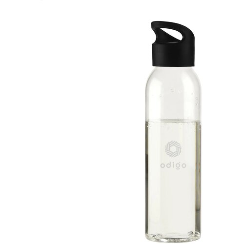 Tritan Kunststof Waterfles (650 Ml) Transparant/Zwart