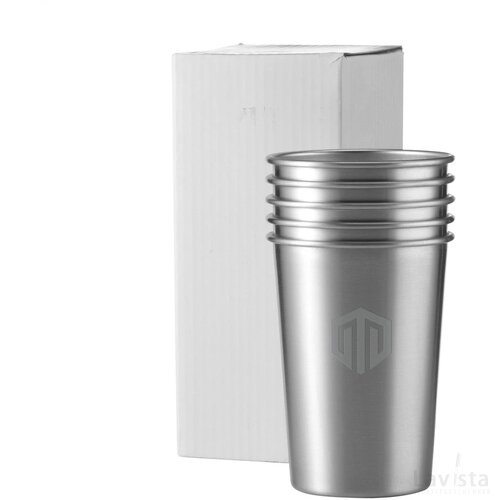 Zero Waste Cup Drinkbeker Zilver