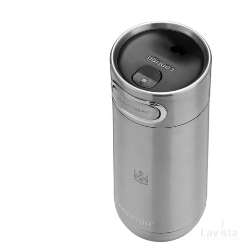 Contigo® Luxe Autoseal® Thermosbeker Zilver