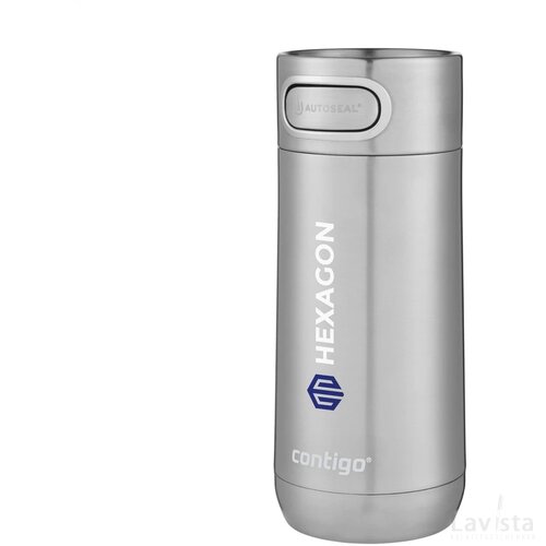 Contigo® Luxe Autoseal® Thermosbeker Zilver