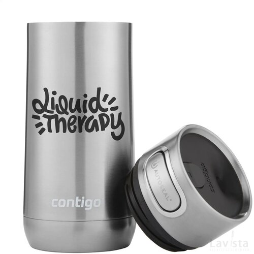 Contigo® Luxe Autoseal® Thermosbeker Zilver