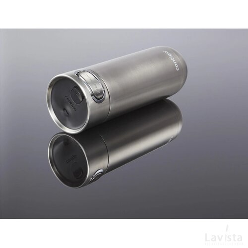 Contigo® Luxe Autoseal® Thermosbeker Zilver