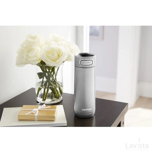 Contigo® Luxe Autoseal® Thermosbeker Zilver