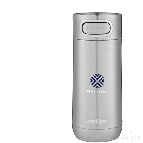 Contigo® Luxe Autoseal® Thermosbeker Zilver