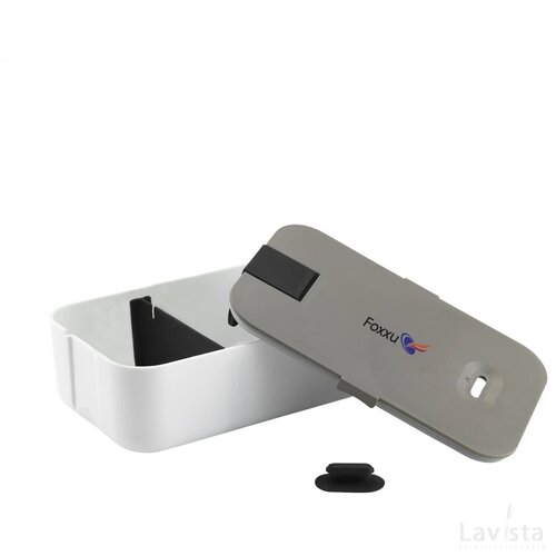 Box Lunchbox met verdeler Zwart