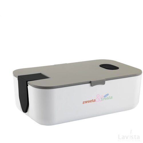 Box Lunchbox met verdeler Zwart