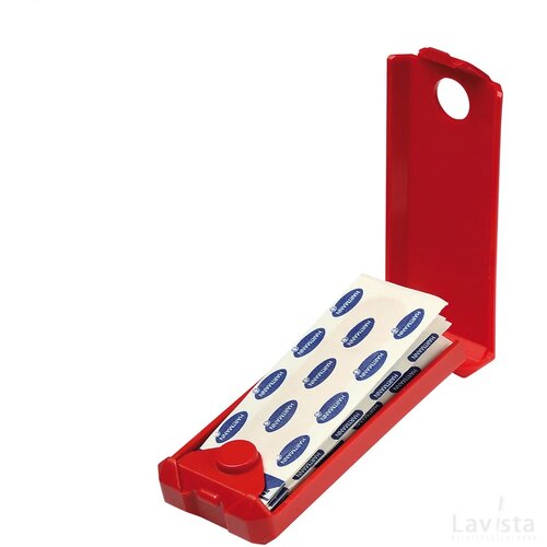 Stripe Plaster Box Pleisters Rood