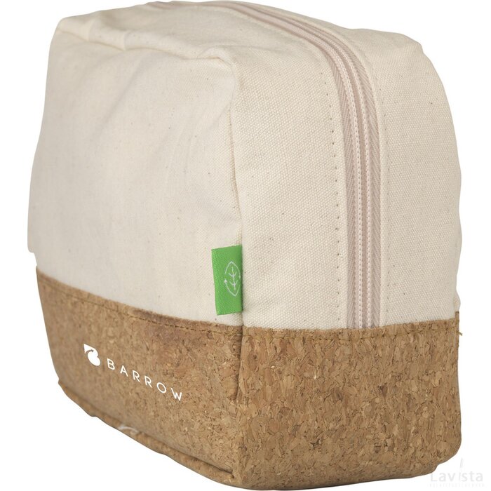 Eco Cork Cosmetic Bag Toilettas Naturel