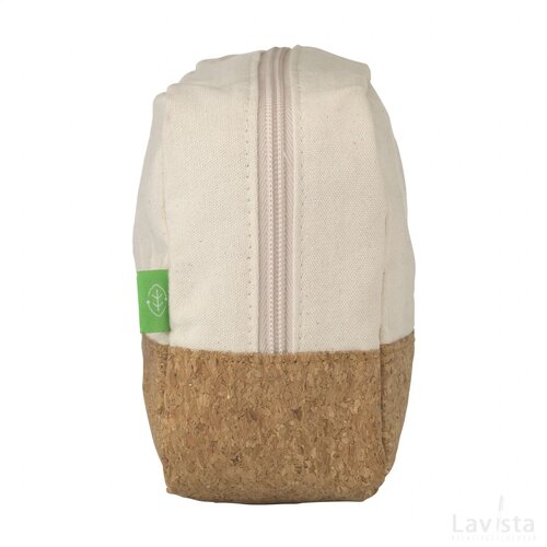 Eco Cork Cosmetic Bag Toilettas Naturel