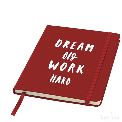 Budgetnote A5 Blanc Notitieboekje Rood