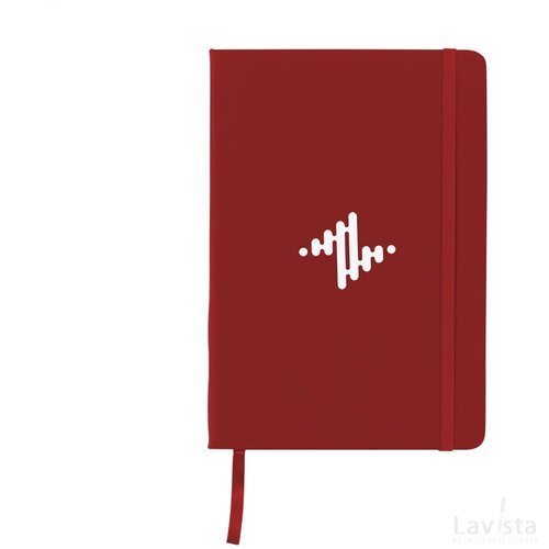 Budgetnote A5 Lines Notitieboekje Rood