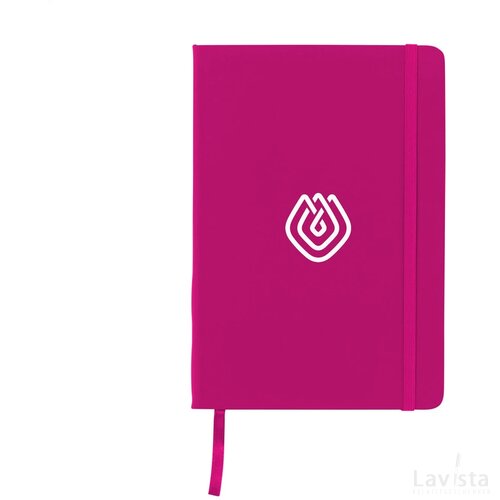 Budgetnote A5 Lines Notitieboekje Magenta