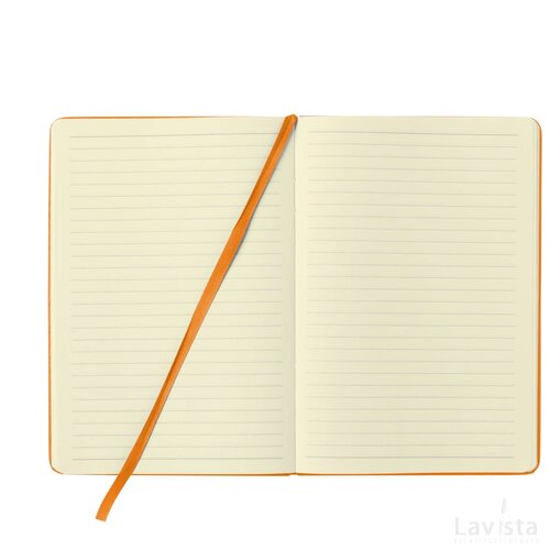 Budgetnote A5 Lines Notitieboekje Oranje