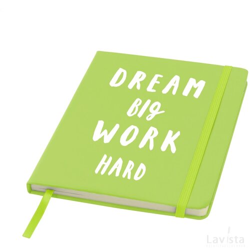 Budgetnote A5 Lines Notitieboekje Limegroen
