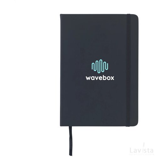 Budgetnote A5 Lines Notitieboekje Zwart