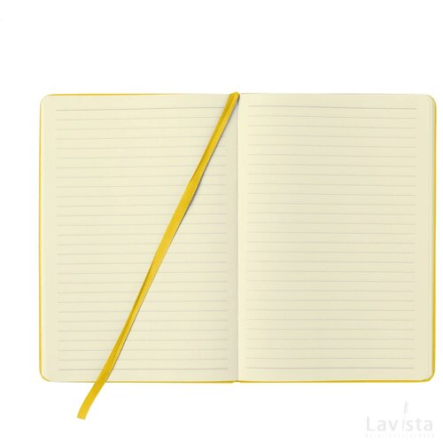 Budgetnote A5 Lines Notitieboekje Geel