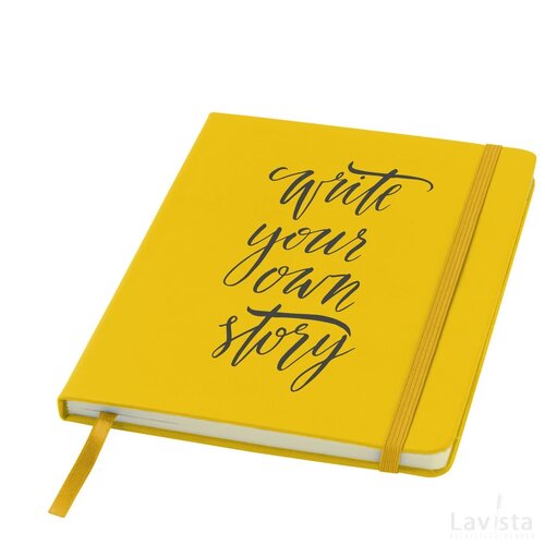 Budgetnote A5 Lines Notitieboekje Geel