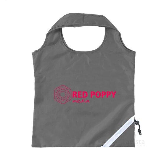 Strawberry Opvouwbare Tas Donkergrijs