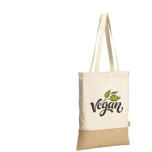 Combi Organic Shopper – Duurzame eco tas van 160 gram
