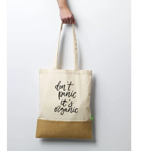 Combi Organic Shopper – Duurzame eco tas van 160 gram