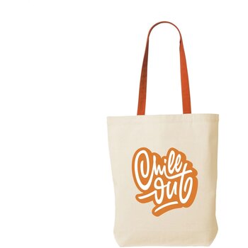 Canvas Shoppy Colour (220 G/M²) Tas Oranje