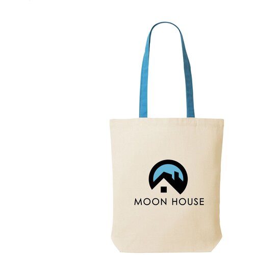 Canvas Shoppy Colour (220 G/M²) Tas Lichtblauw