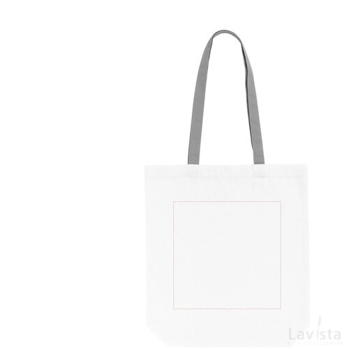 Canvas Shoppy Colour (220 G/M²) Tas Limegroen