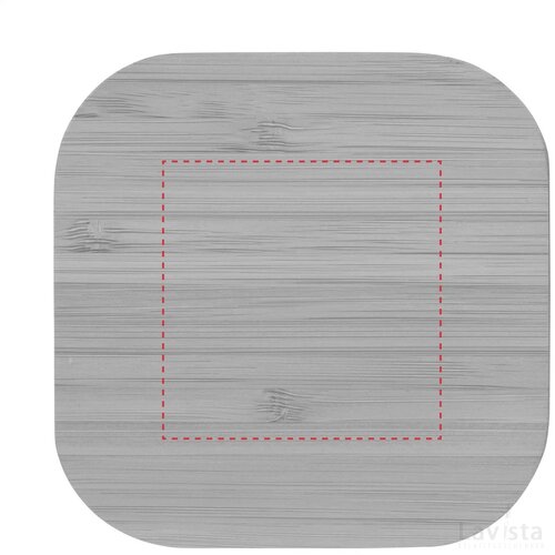 Bamboo 5W Wireless Charger Draadloze Oplader Hout
