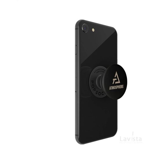Popsockets® Aluminium Telefoonhouder Zwart