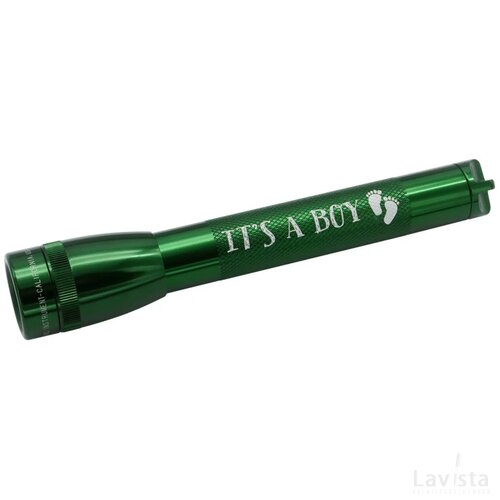 Mini Maglite 2-Cell AA Zaklamp donkergroen