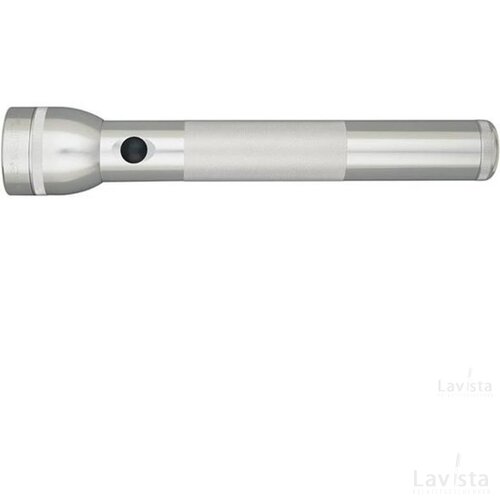 Maglite 2-cell D LED zaklamp zilver