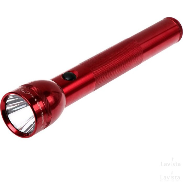 Maglite 2-cell D LED zaklamp rood