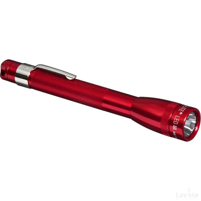 Mini Maglite LED 2 cell AAA Zaklamp rood