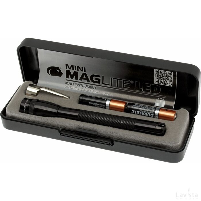 Mini Maglite LED 2 cell AAA Zaklamp zwart