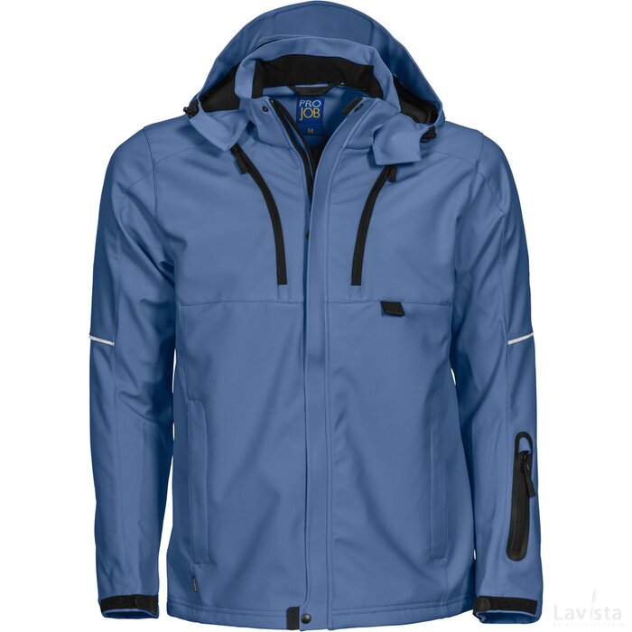 Heren projob 3406 3 layer jacket hemelsblauw