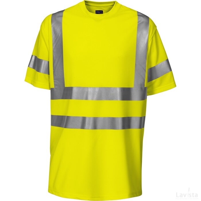 Heren projob 6010 t-shirt geel/marine