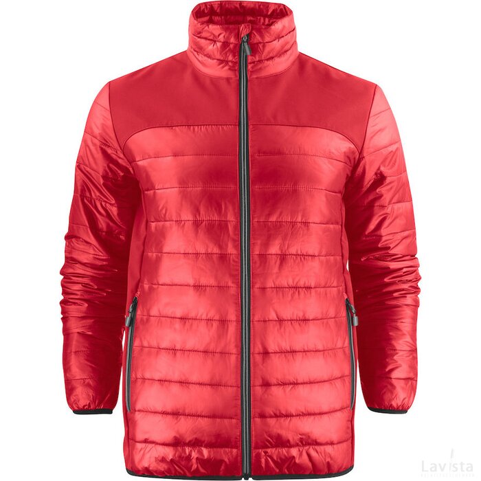 Heren printer expedition jacket rood