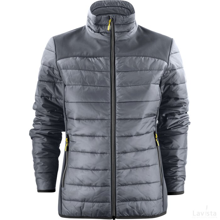 Vrouwen printer expedition lady jacket staalgrijs