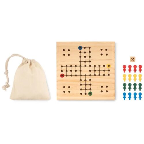 Ludo spel Ludo hout
