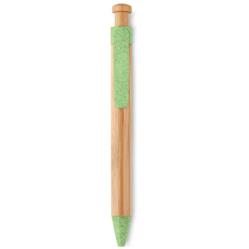 Balpen van bamboe/tarwe Toyama groen
