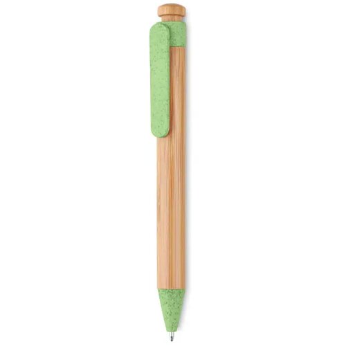 Balpen van bamboe/tarwe Toyama groen