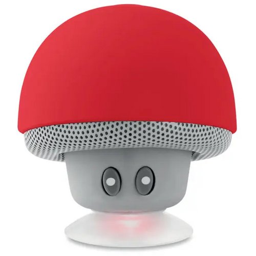 Draadloze luidspreker Mushroom Rood
