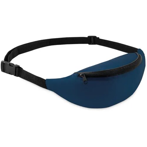 Heuptas met rits Parkbag blauw